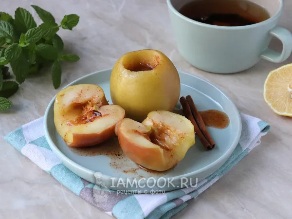 Фото блюда: Яблоки на пару в пароварке