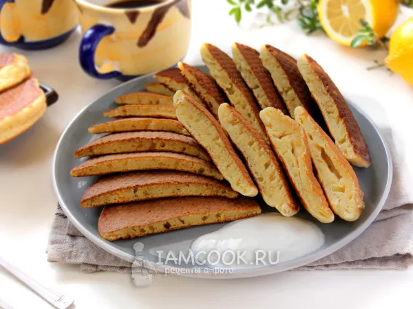 Фото блюда: Панкейки на взбитых белках