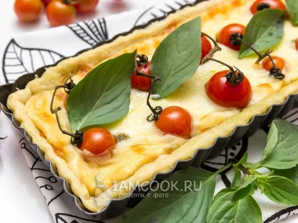 Фото блюда: Тарт «Капрезе»