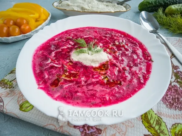 Фото блюда: Сыроедческий борщ