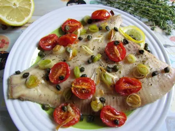 Фото блюда: Камбала по-итальянски