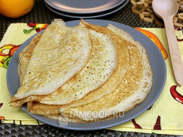 Фото блюда: Блины на дрожжах