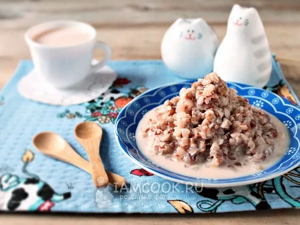 Фото блюда: Гречневая каша на молоке для ребенка