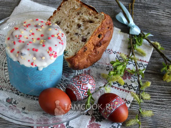 Фото блюда: Кулич МХАТовский