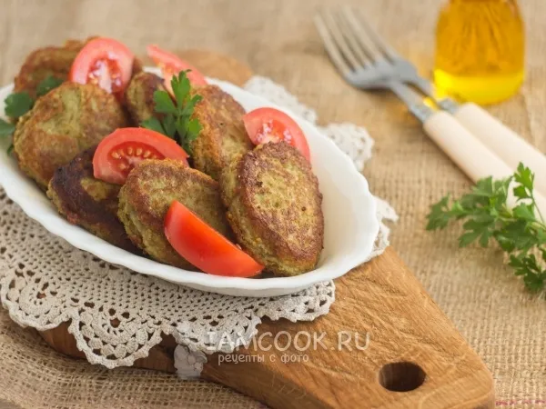 Фото блюда: Вегетарианские чечевичные котлеты
