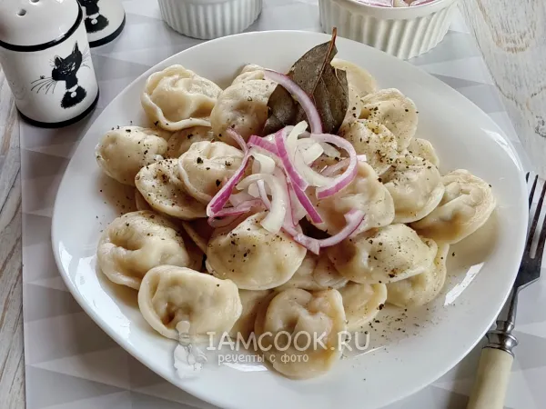 Фото блюда: Пельмени с рубленым мясом