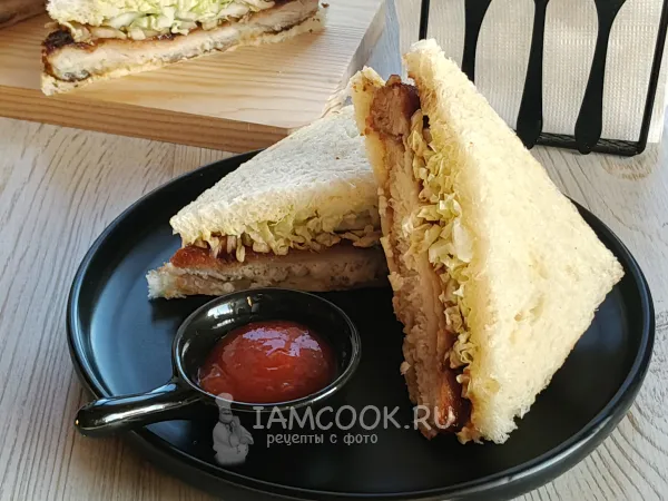 Фото блюда: Кацу-сандо