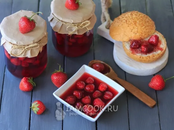 Фото блюда: Клубничное варенье в сиропе