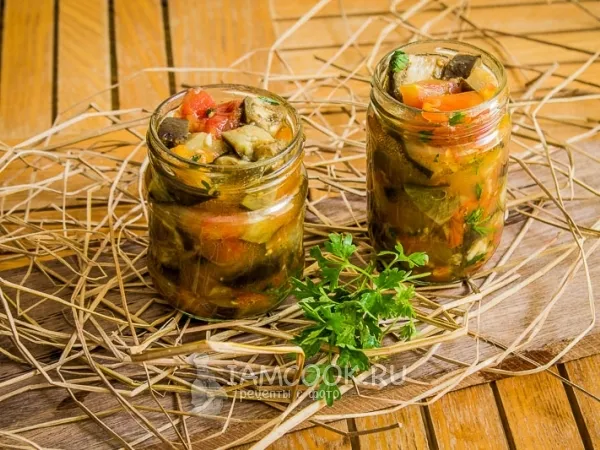 Фото блюда: Закуска баклажанная