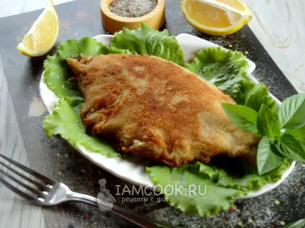 Фото блюда: Камбала в панировке