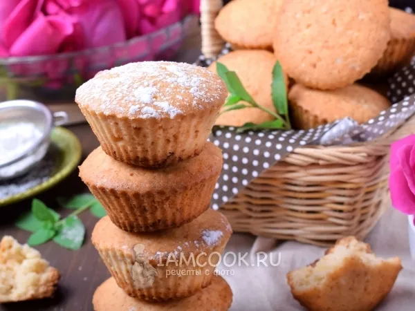 Фото блюда: Кексы на ряженке