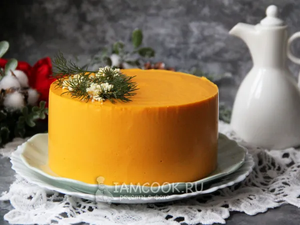 Фото блюда: Закусочный чизкейк Мимоза