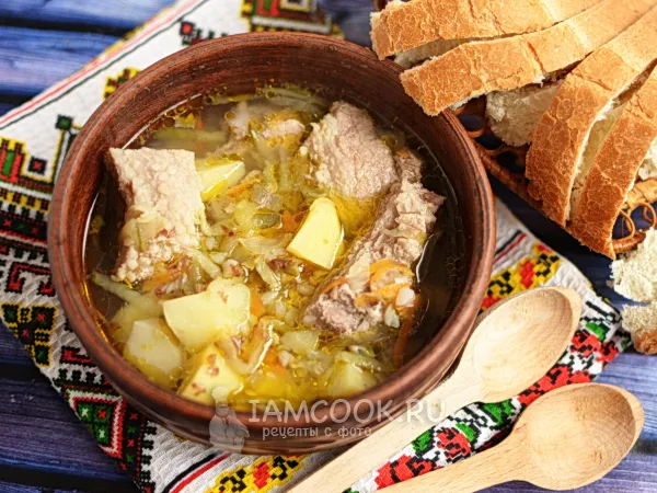 Фото блюда: Рассольник с гречкой