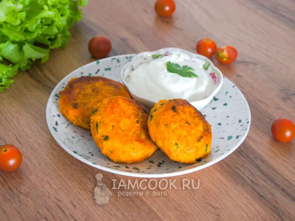 Фото блюда: Котлеты из батата