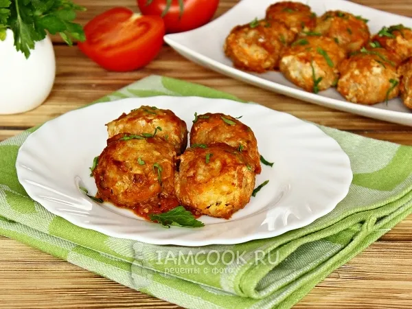 Фото блюда: Рыбные тефтели в мультиварке