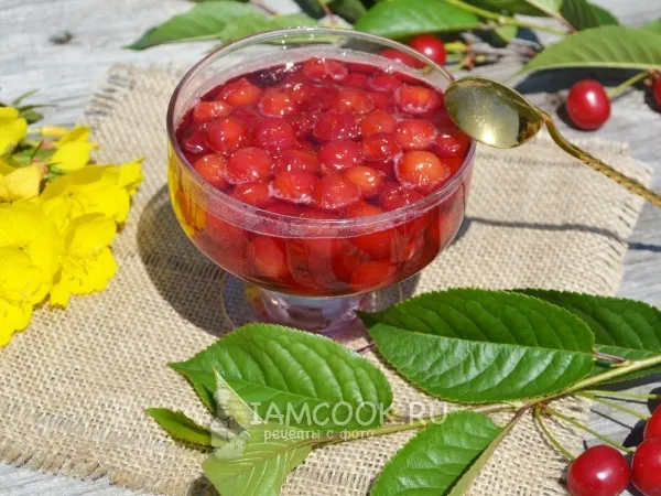 Фото блюда: Варенье из черешни с косточкой Пятиминутка