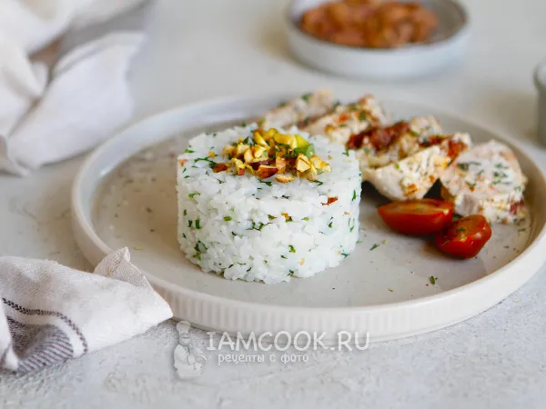 Фото блюда: Рис с фисташками