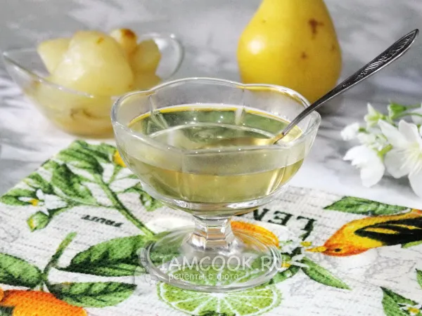 Фото блюда: Грушевый сироп