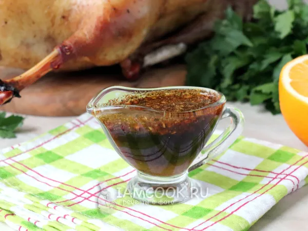 Фото блюда: Маринад для запекания гуся в духовке