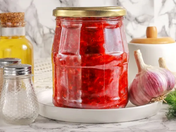 Фото блюда: Свекольная икра из вареной свеклы на зиму