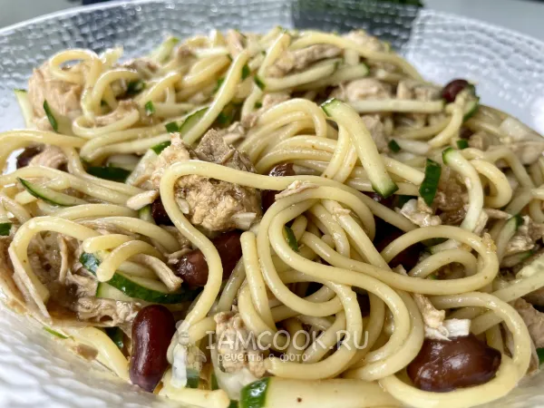 Фото блюда: Холодная лапша (китайское блюдо)