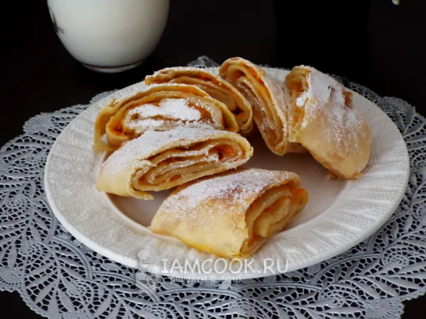 Фото блюда: Штрудель с тыквой