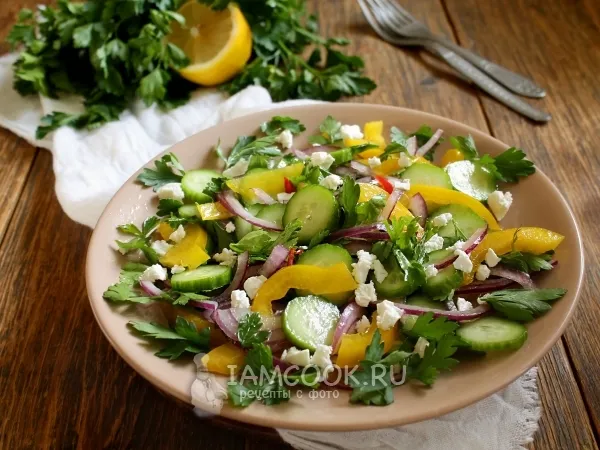 Фото блюда: Салат из петрушки