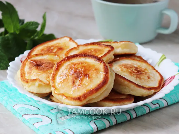 Фото блюда: Оладьи на айране (пышные)