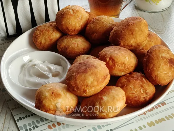 Фото блюда: Крабовые пончики