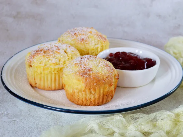 Фото блюда: Кексы-ватрушки