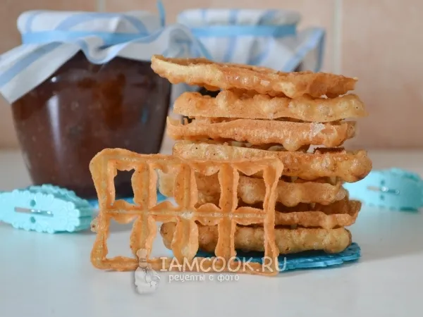 Фото блюда: Хворост из жидкого теста