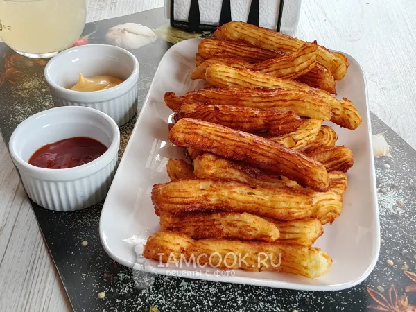 Фото блюда: Картофельные чуррос