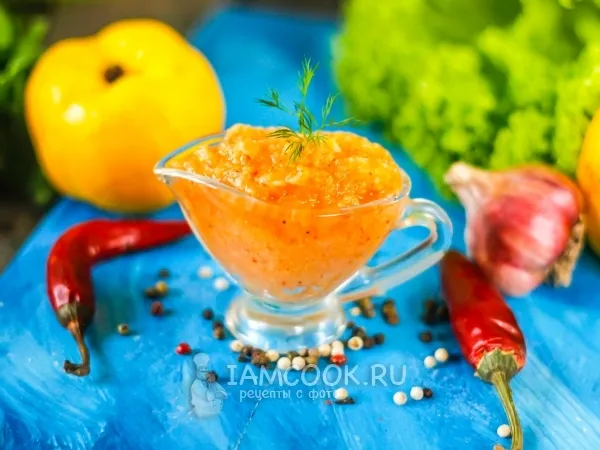 Фото блюда: Соус из айвы к мясу