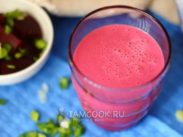 Фото блюда: Смузи из свёклы и кефира