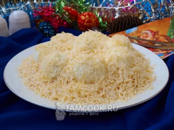 Фото блюда: Салат «Сугробы»