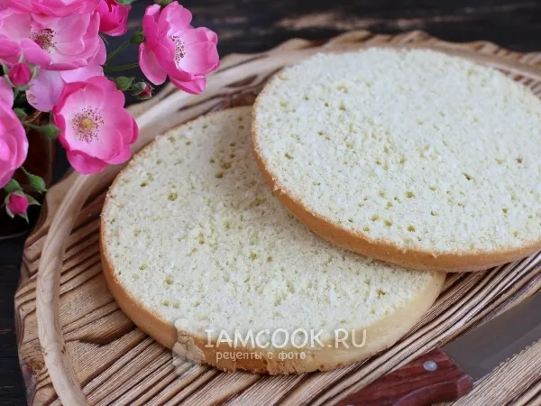 Фото блюда: Миндальные коржи для торта