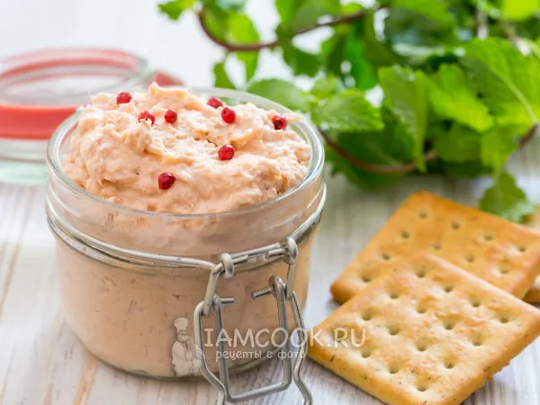 Фото блюда: Мусс из семги со сливками