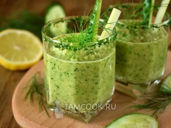 Фото блюда: Зеленый гаспачо