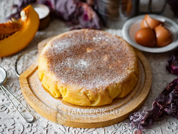 Фото блюда: Тыквенный кекс в мультиварке