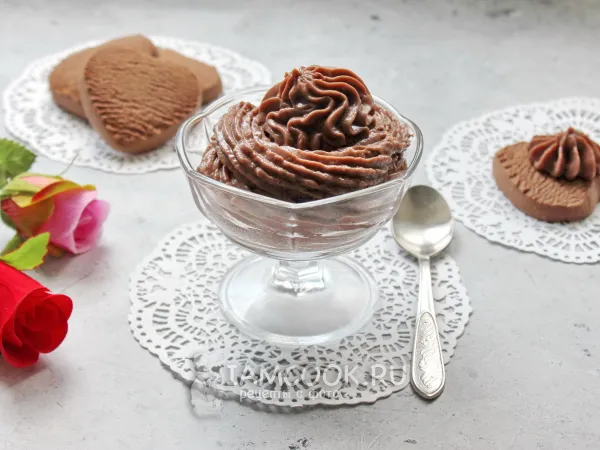 Фото блюда: Шоколадный крем из какао