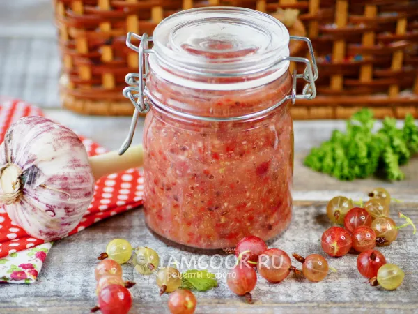Фото блюда: Аджика из крыжовника
