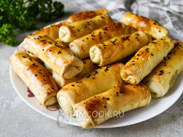 Фото блюда: Молдавские пирожки с капустой (Вэрзэре)