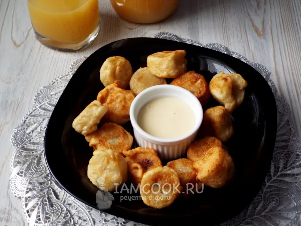 Фото блюда: Банан в тесте на сковороде