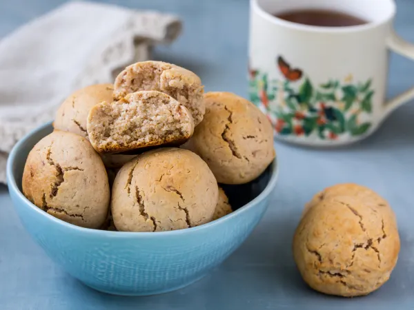 Фото блюда: Постное печенье с вареньем