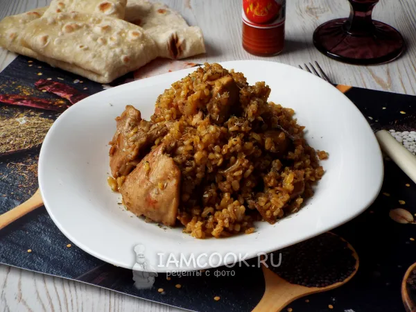 Фото блюда: Кролик с булгуром