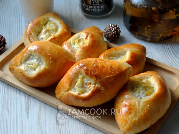 Фото блюда: Расстегай с курицей и картошкой