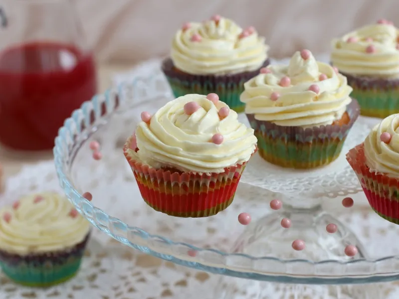 Фото блюда: Крем для капкейков, который держит форму