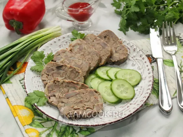 Фото блюда: Сальтисон из субпродуктов