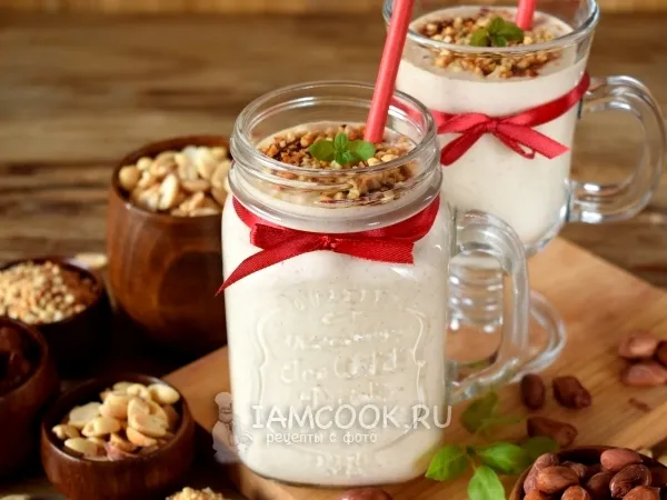 Фото блюда: Арахисовый протеиновый коктейль