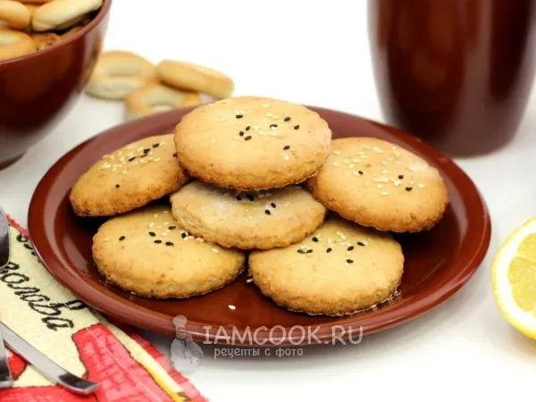 Фото блюда: Постное печенье